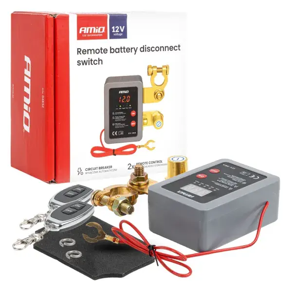 Älä missaa - Akun eristin 12V 240A (AKKU) AMIO-04832