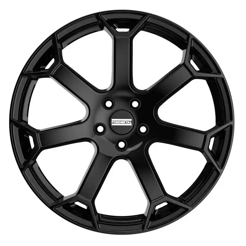 Fondmetal Zephyrus Glossy Black J8.5 R19 5X130 ET40 CB66.6 | Tilattavissa