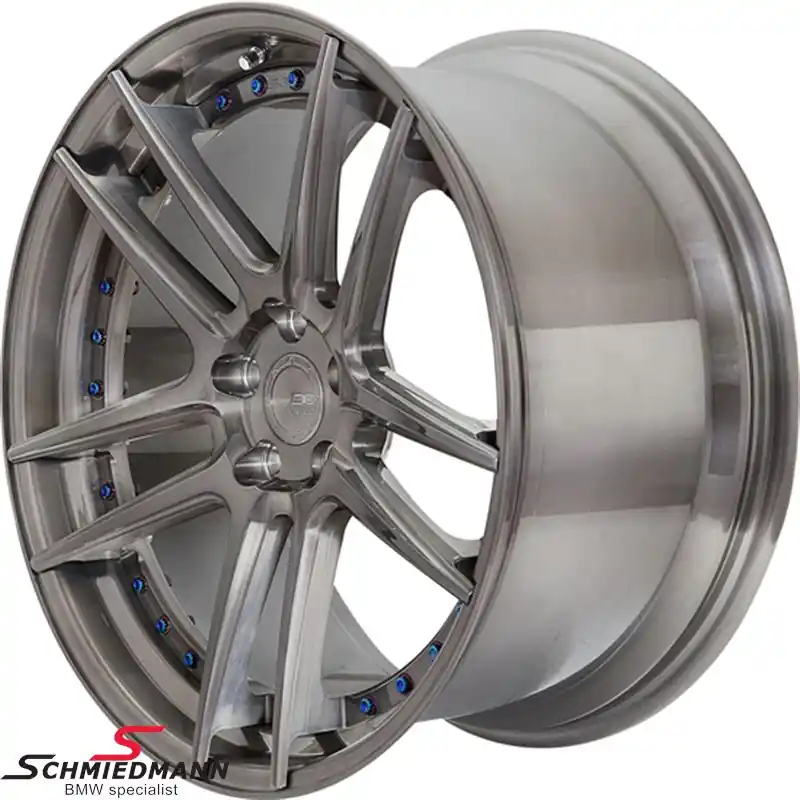 Outlet - 20" BC Forged Wheels -HCS01S- taottu 2-osainen vanne 11x20 ET35, harjattu musta sävy (voit valita värin) (Sopii vain taakse)