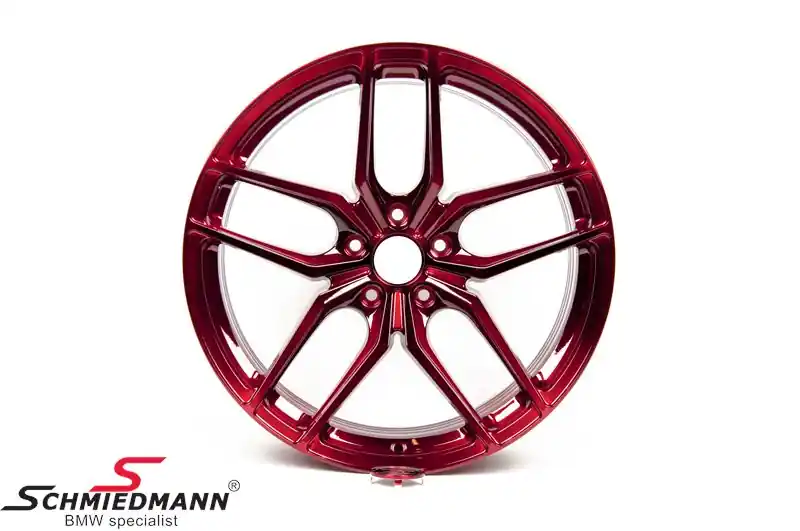 Suosikki - 20" Z-Performance FlowForged -tyyppinen ZP2.1-vanne 9,5X20 ET22, Candy Red, 20" Z-Performance FlowForged -tyyppinen ZP2.1-vanne 9,5X20 ET22, Candy Red