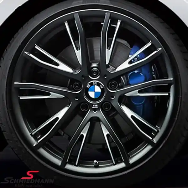 19" M-Doppelspeiche 624 mattamustat vanteet, 7,5X19 ET45 (alkuperäinen BMW) 36116862772 36 11 6 862 772 6862772 | Luotettava