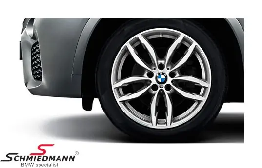 19" M-Doppelspeiche 622 Ferricgrey, rim 8,5X19 ET38 (original BMW) 36117849661 36 11 7 849 661 7849661 | Hyvä hinta