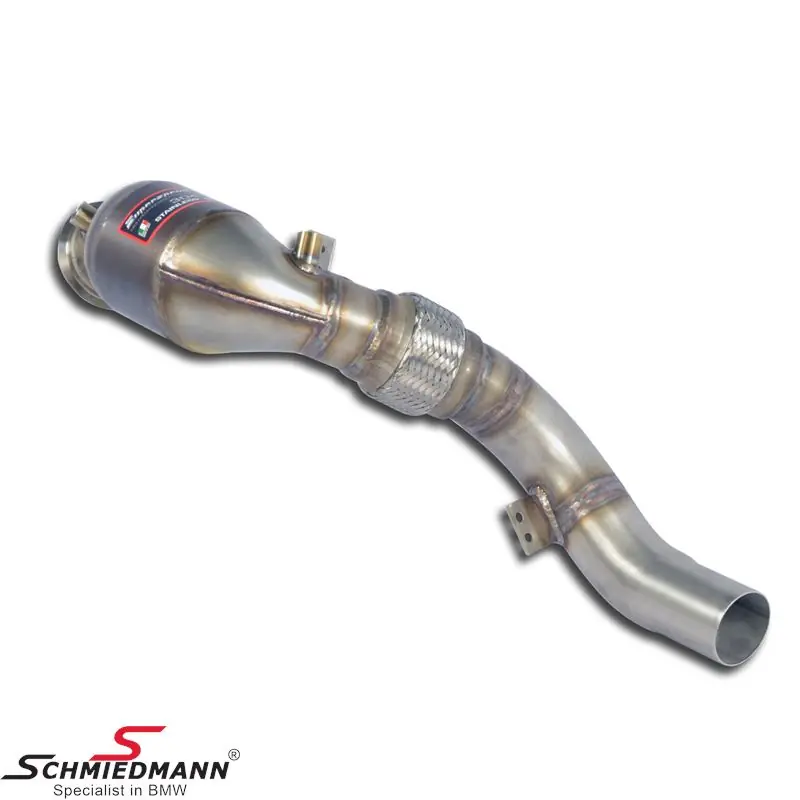 Supersprint Turbo downpipe kit + Metallic katalysaattori OikeaHyväksyy varastossa olevan "Cat.-Back" järjestelmän.
(Ilman ECE-hyväksyntää) - Viimeinen mahdollisuus