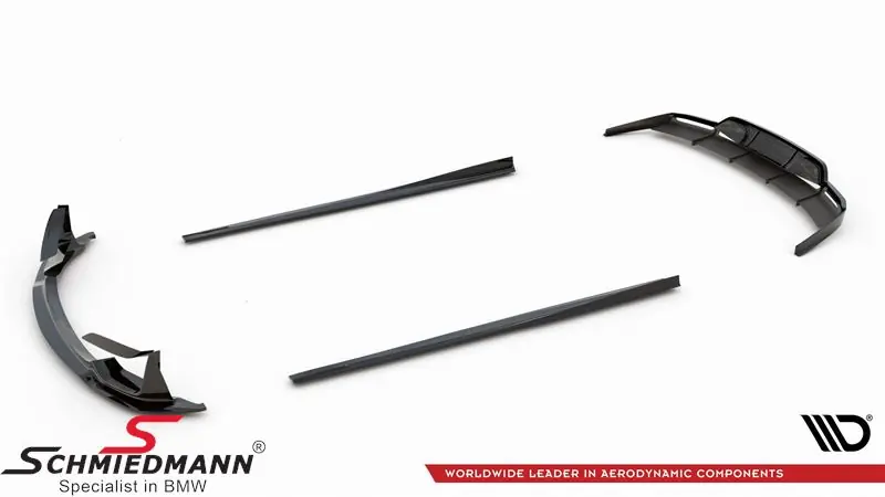 Lisää ostoskoriin | Lippasarja Maxton Design - etu+sivu+taka lipat, asennetaan alkuperäisiin puskureihin