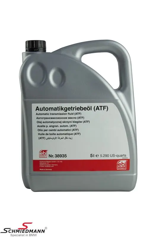 Alennus | FEBI BMW ATF 2 Automaattivaihteistoöljy, 5L 83222305396 83 22 2 305 396 2305396