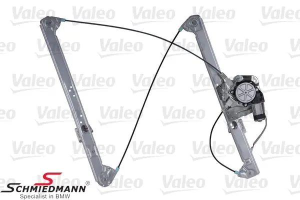 Sähköikkunan nostinmekanismi etu oveen, vasen puoli 51338254911 51 33 8 254 911 8254911 - Outlet